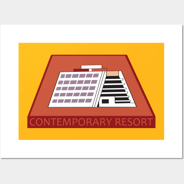 Contemporary Resort Wall Art by Lunamis